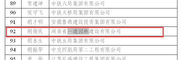 湖南省一建园林建设有限公司